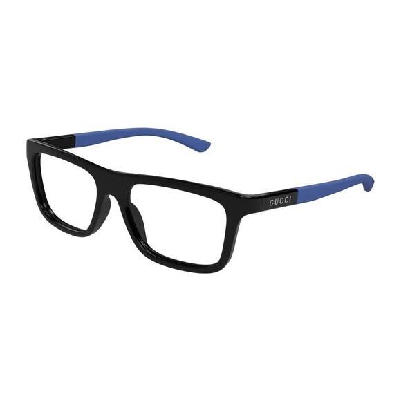 NWT GUCCI GG1737o 003 Black Blue Eyeglasses